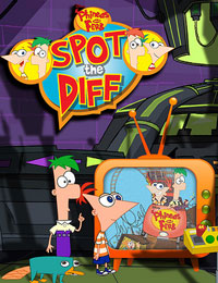 Phineas and Ferb Spot The Diff